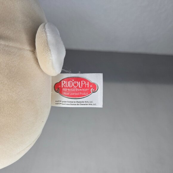 Rudolph Squishmallow Plush Reindeer With Bow & Scarf Girl Deer 8" Toy Christmas - Picture 3 of 7